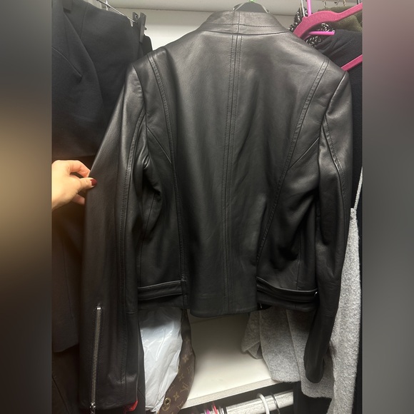 Theory leather jacket NWT - Picture 4 of 5
